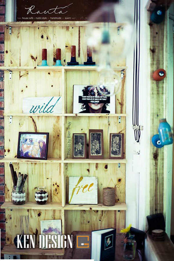 thiết kế quán cafe phong cách